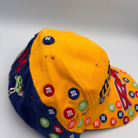 NASCAR M&M's Candy Racing Y2K Snapback Collectible Hat Chase Authentics - Picture 3 of 9